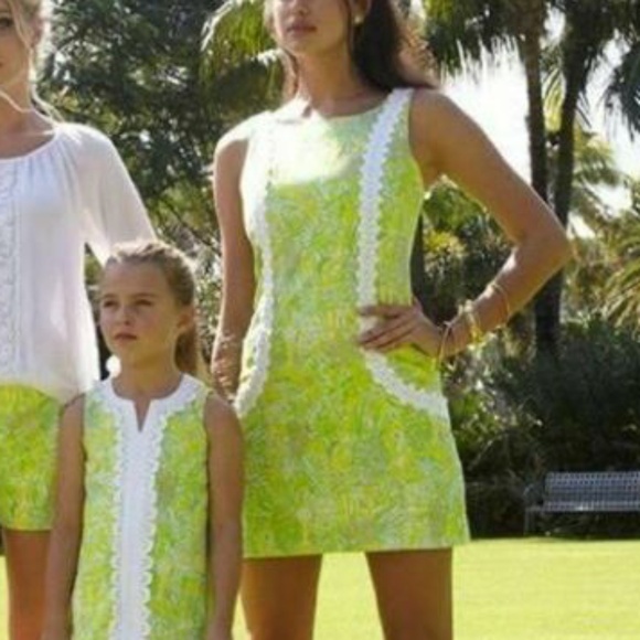 Lilly Pulitzer Shift Dress Sweet Tarty Crazy Cat House Pineapple - size 6 - Picture 2 of 5